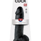King Cock 12 Inch Cock With Balls - Black PD5511-23