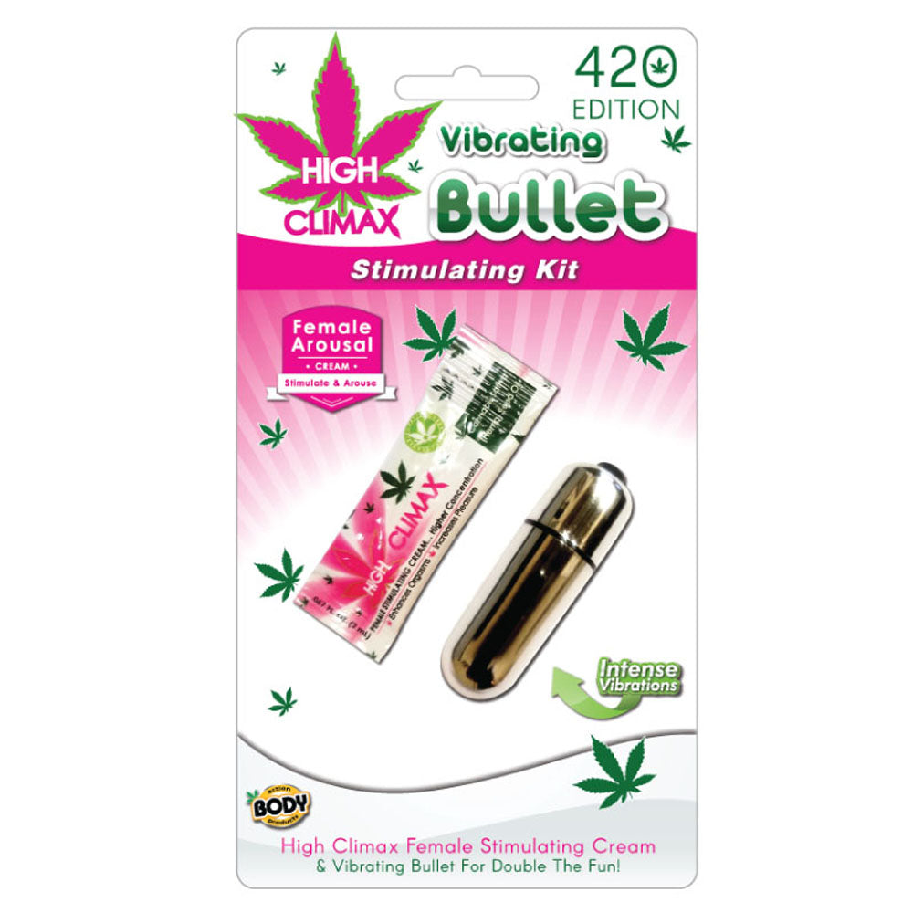High Climax Vibrating Bullet Stimulating Kit BA-HCVB