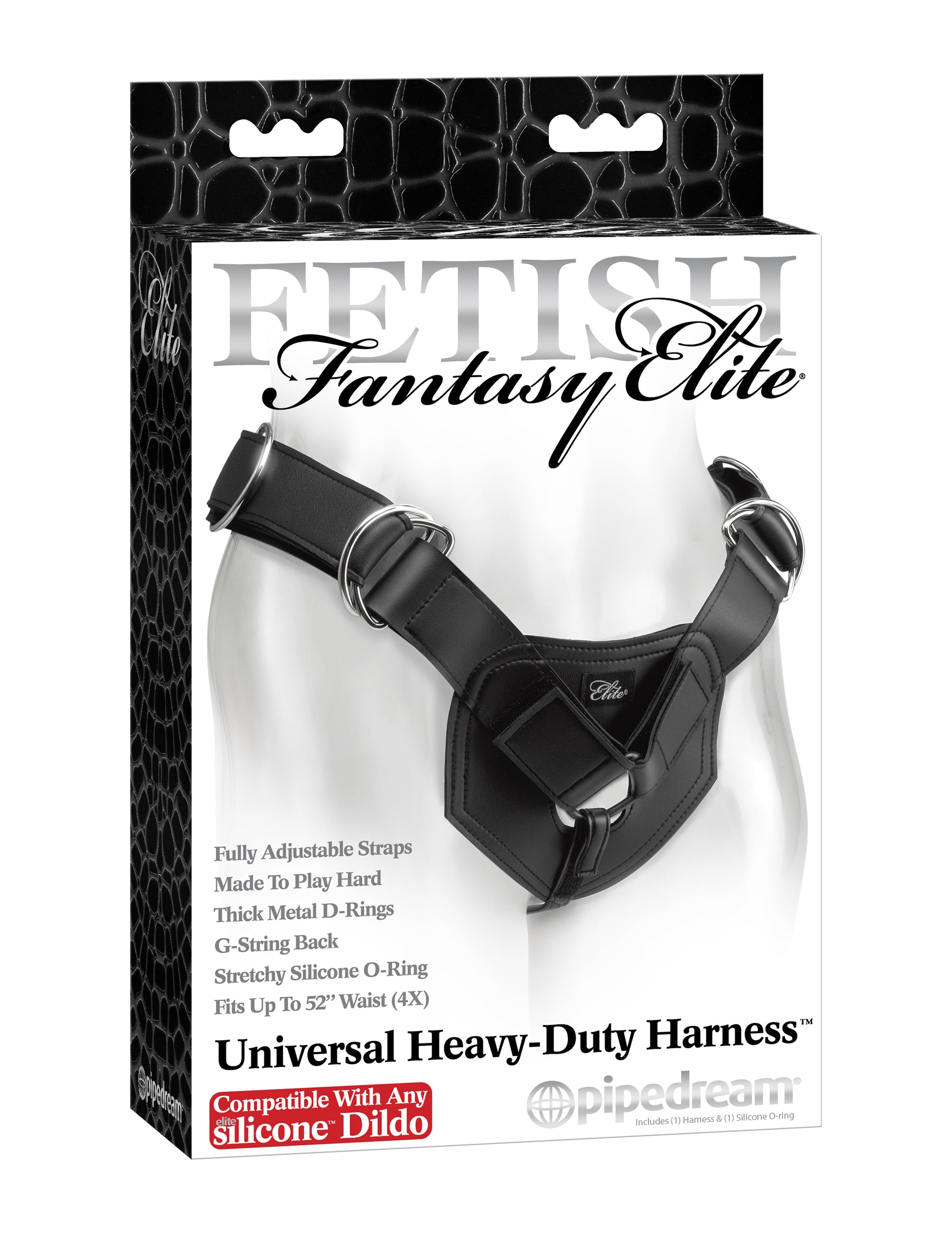 Fetish Fantasy Elite Universal Heavy Duty Harness - Black PD4561-23