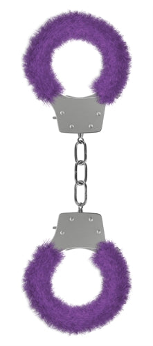 Pleasure Handcuffs Furry - Purple OU-OU004PUR