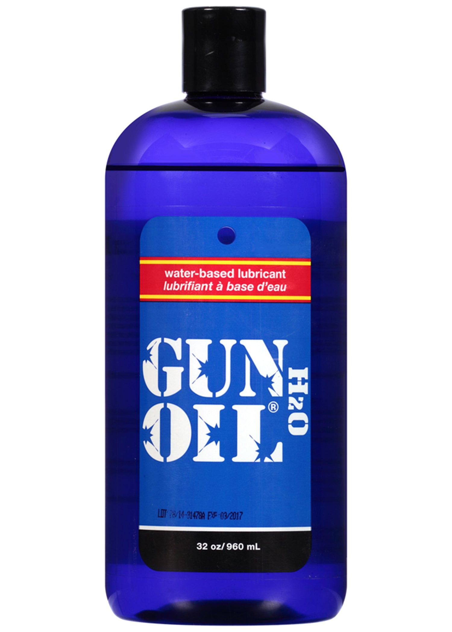 Gun Oil H2O Lubricant 32 Oz GOH2O-32