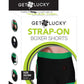 Get Lucky Strap on Boxer Shorts - Xsmall-Small -  Green/black