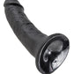King Cock 6-Ich Cock - Black