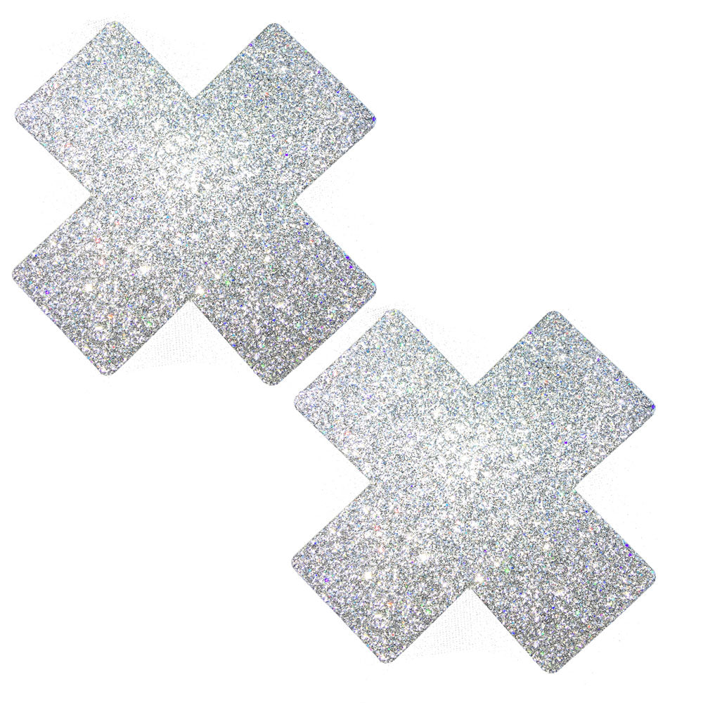 Silver Pixie Dust X-Factor Pasties NN-SPD-XF-NS
