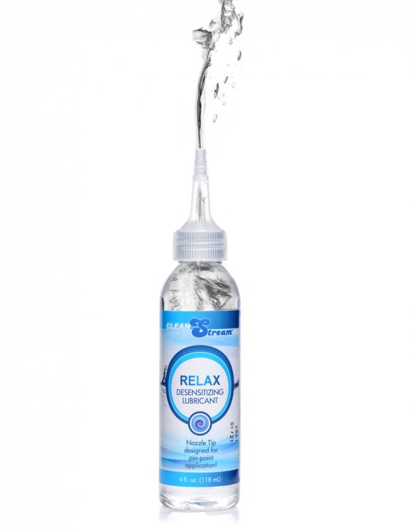 Relax Desensitizing Lubricant With Nozzle Tip - 4  Oz. 118ml CS-AF987-4OZ