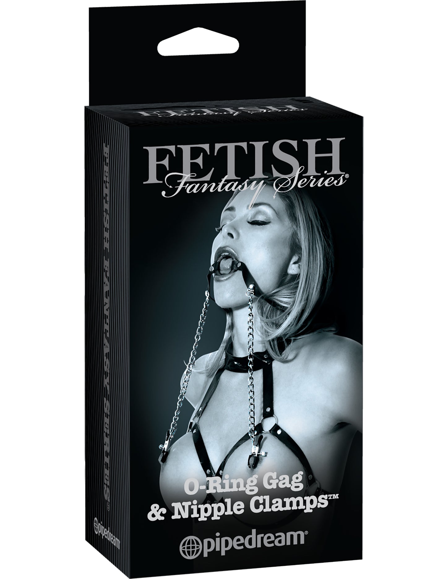 Fetish Fantasy Series Ltd. Ed. O-Ring Gag & Nipple Clamps PD4419-23