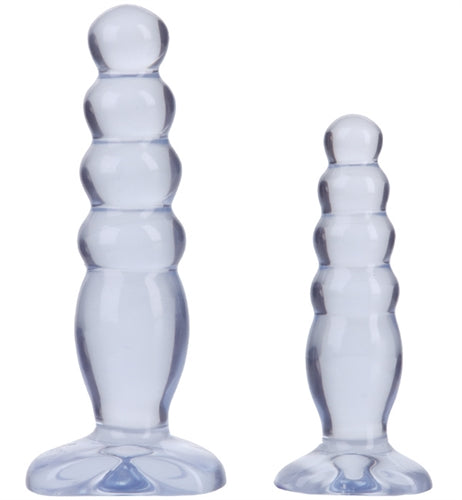 Crystal Jellies Anal Delight Trainer Kit - Clear DJ0283-11