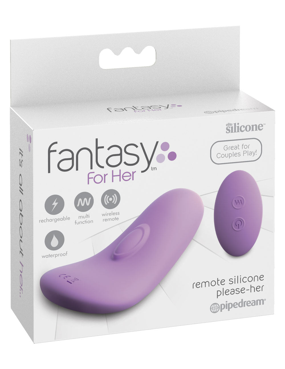 Fantasy for Her Remote Silicone Please-Her PD4935-12