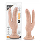 Dr. Skin Cock Vibes Double Vibe - Beige BL-15103
