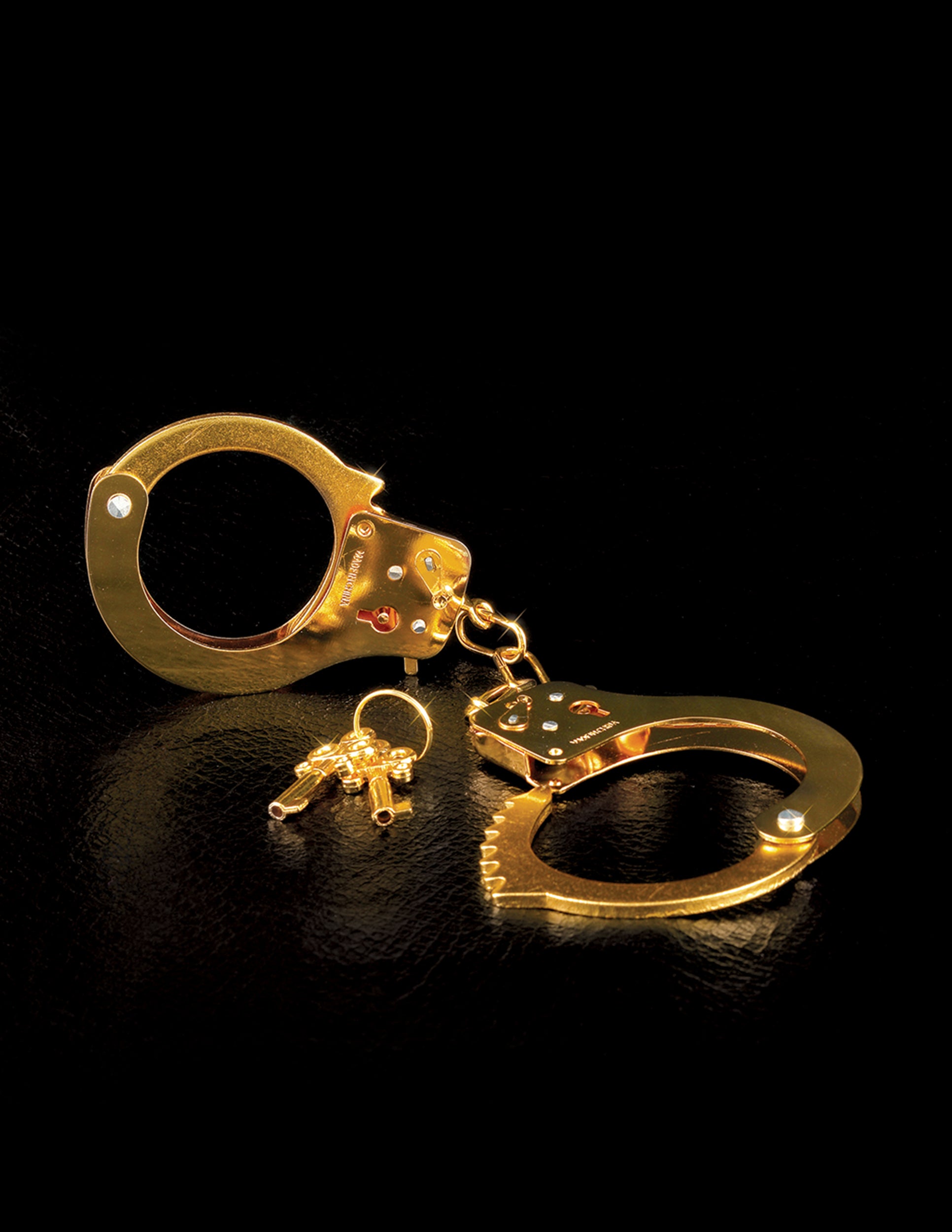 Fetish Fantasy Gold Metal Cuffs - Gold PD3987-27