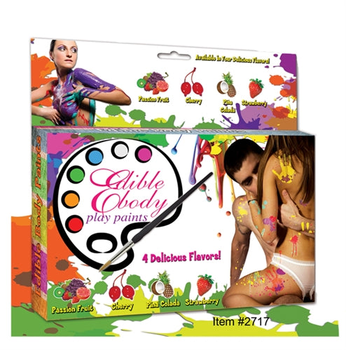 Edible Body Play Paints Kit HTP2717