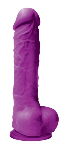 Colours Pleasures - 5" Dildo - Purple NSN0405-15