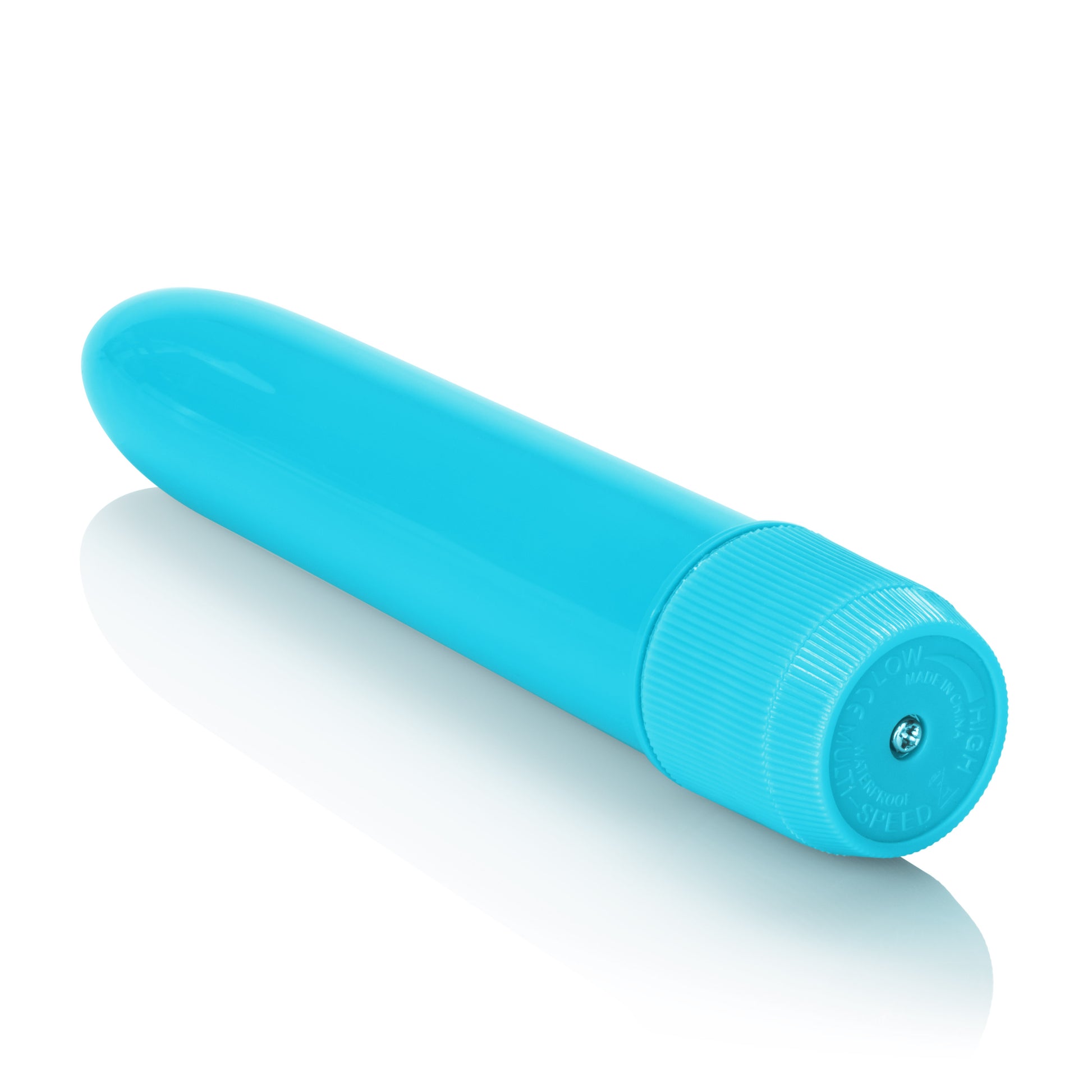 Mini Neon Multi-Speed Vibe 4.5 Inches - Blue SE0542122