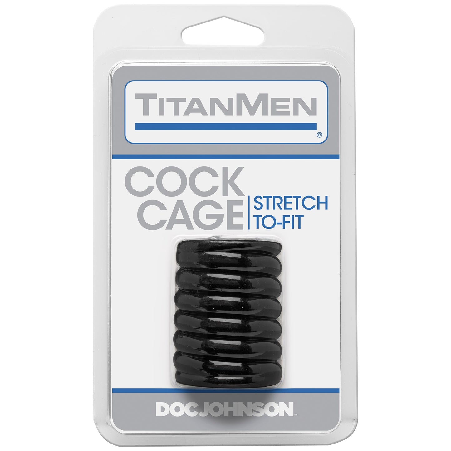 Titanmen Cock Cage - Black DJ3504-01
