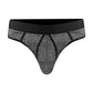 Peak Performance Sport Thong - L/ XL - Black  and Grey