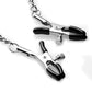 Silicone Ball Gag W/nipple Clamps