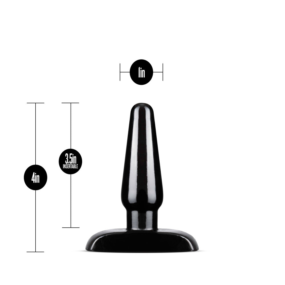 Anal Adventures - Basic Plug Kit - Black BL-386915