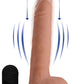 Big Shot 9 Inch Silicone Thrusting Dildo With - Balls and Remote CN-19-1012-10