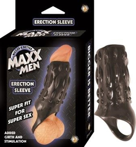 Maxx Men Erection Sleeve - Black NW2617-2