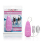 Pocket Exotics Waterproof Double Silver Bullets -  Pink SE1140202