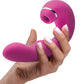 Shegasm 5 Star 10x Tapping G-Spot Vibe With Suction - Pink
