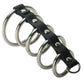 5 Ring Chastity Device