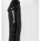 Basix Rubber Works - 10 Inch Dong With Suction Cup - Black