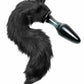 Midnight Fox Glass Plug With Tail