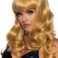 24 Inch Misfit Long Wavy Bang Wig - Dark Blond