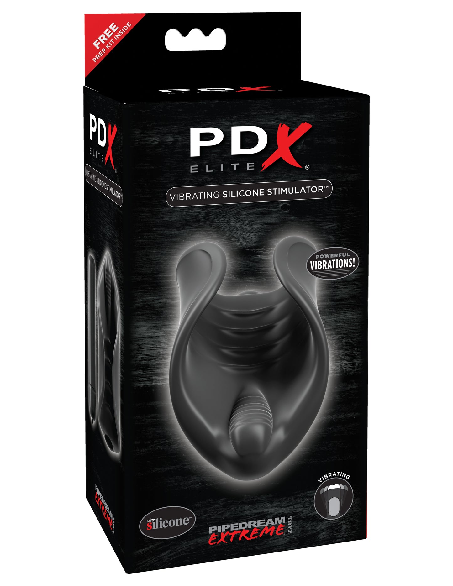 Pdx Elite Vibrating Silicone Stimulator PDRD500