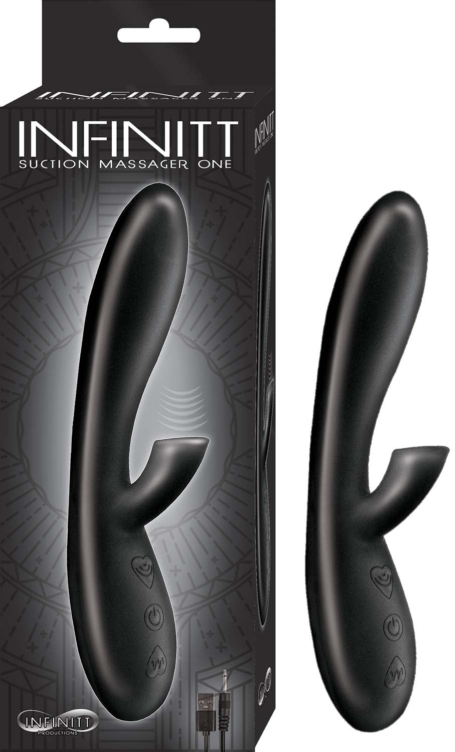 Infinitt Suction Massager One - Black NW2824-1