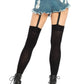 Attached Clip Garter Thigh Highs - One Size