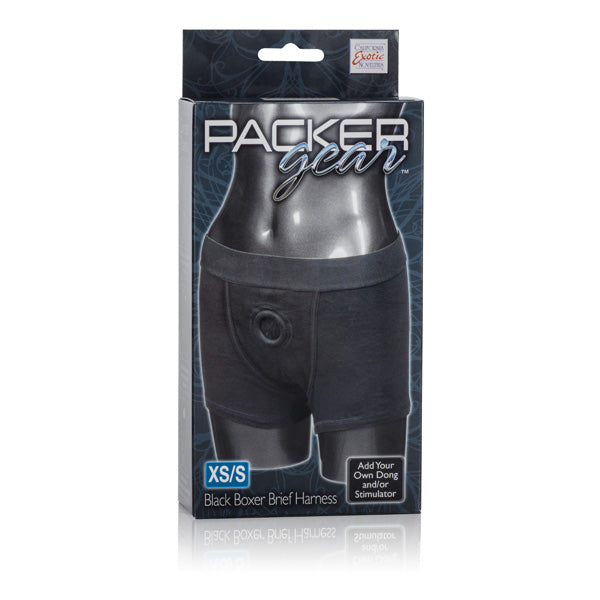 Packer Gear Boxer Brief Harness - Extra Small/small - Black SE1576053