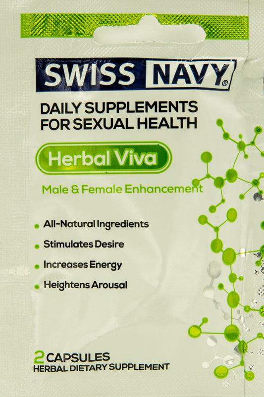 Swiss Navy Herbal Viva Him & Her Enhancement - 2 Ct MD-SNHV1