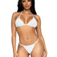 2 Pc Tempest Bikini Set - White- One Size LA-81636WHTOS