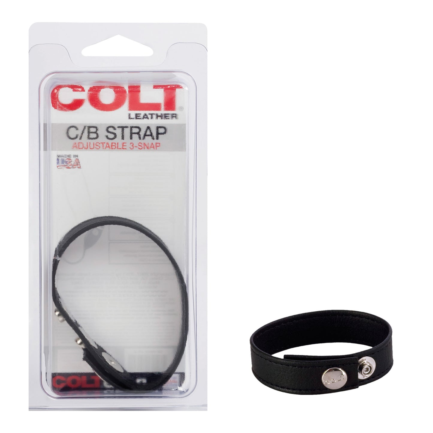 Colt Adjustable 3 Snap Leather SE6843202