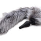 Grey Wolf Tail Anal Plug and Ears Set TZ-AF602