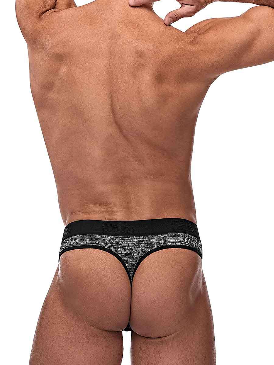 Peak Performance Sport Thong - L/ XL - Black  and Grey