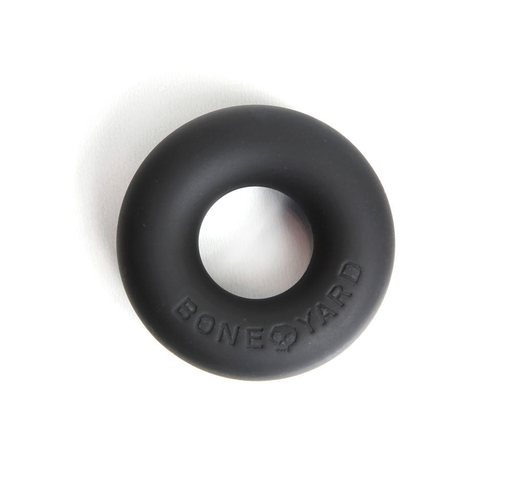 Boneyard Ultimate Silicone Cock Ring - Black BY-0450