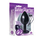 The 9's the Silver Starter Anodized Bejeweled Stainless Steel Plug - Violet ICB2612-2