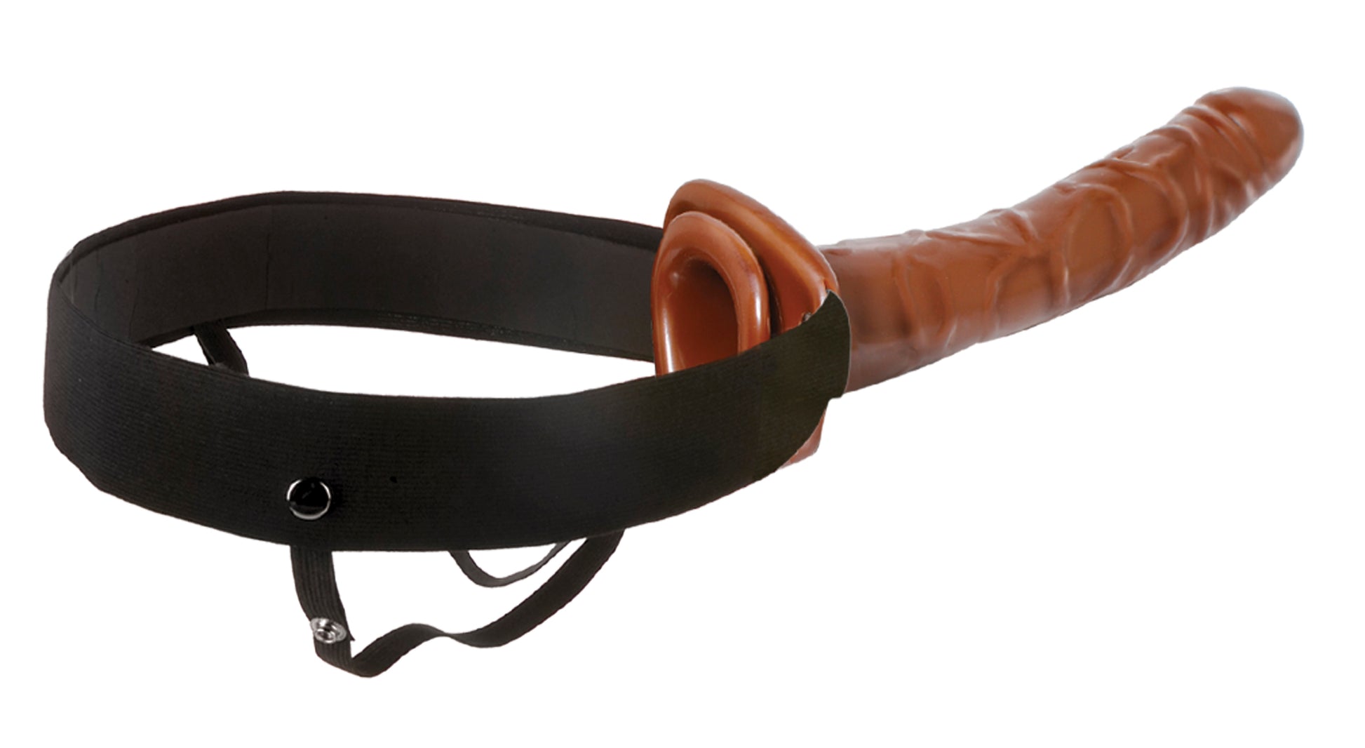 Fetish Fantasy Series 10" Chocolate Dream Hollow Strap-On PD3948-00