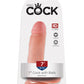 King Cock 7-Inch Cock With Balls - Flesh PD5506-21