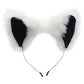 White Fox Tail Anal Plug and Ears Set