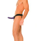 Fetish Fantasy Series for Him or Her Hollow Strap-on - Purple PD3366-12