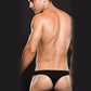 Envy Microfiber Thong - Medium/large - Black