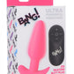 21x Silicone Butt Plug With Remote - Pink BNG-AG563-PNK