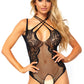 Wrap Around Teddy - One Size - Black LA-81551BLK