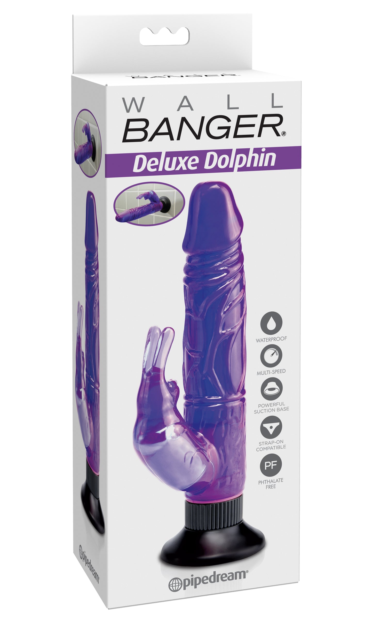 Waterproof Bunny Wall Bangers Deluxe - Purple