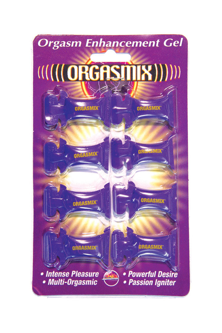 Orgasmix Pillow Packs Blister Card - 8 Piece HTP2195