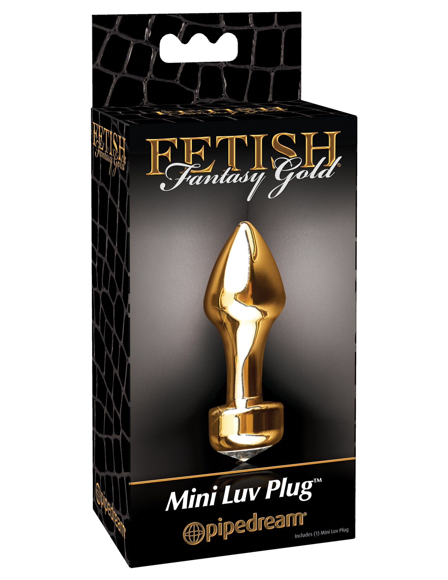 Fetish Fantasy Gold Mini Luv Plug - Gold PD3986-27
